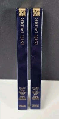 2X Estee Lauder Stay-in Place Brow Lift Duo 01 Black Brown - Image 1 of 3