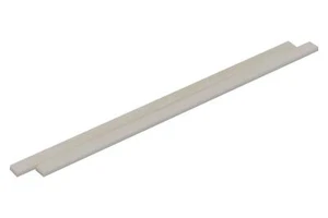 Bone Saddle Shims - White - 3.5" x .14" x .04" - 2 pack - Bild 1 von 1