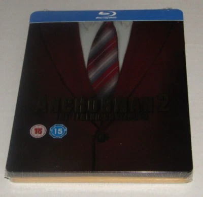Anchorman 2 Blu Ray Steelbook UK Release NEW & SEALED - Image 1 of 2