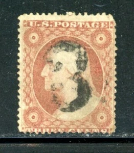US Scott # 26a - Used - Strong "3" Cancel - Nice Centering CV=$142.50 (11-C253) - Picture 1 of 2