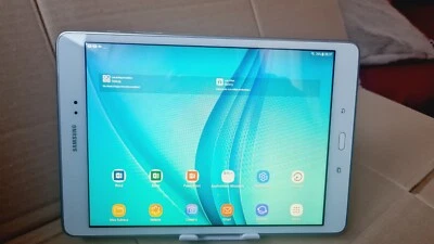 📱Tablette Samsung Galaxy Tab A SM-T550 16Go Wifi 9.7" - Blanc - Photo 1/4