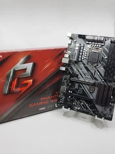 Placa madre ASRock Z490 Phantom Gaming 4/2.5G Intel LGA 1200 DDR4 ATX - Imagen 1 de 7