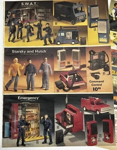 1977 Spiderman Starsky/Hutch Happy Days Orig. Print ADs TV Characters MWC 4-Pgs - Picture 1 of 5