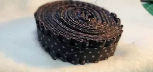 Tappeto a strappo strisce di tessuto pretagliate per spazzolino da denti/uncinetto/amish/tappeti intrecciati 19 iarde. - Foto 1 di 6