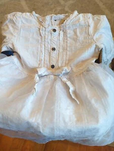 Girls designer white top - Picture 1 of 2