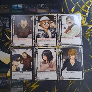 Death Note trading card Lot 6 set Yagami retro rare Japan anime m556 - Picture 1 of 3