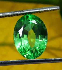 8.29 CT Natural Muzo Mine Oval Cut Colombian Emerald Certified LOOSE GEMSTONE - Picture 1 of 6