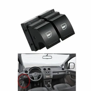 Electric Window Switch Driver Side for VW Golf MK5 Caddy 2K Jetta EOS Passat B6 - Picture 1 of 6