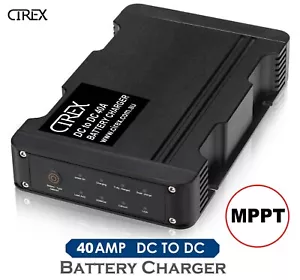Cargador de batería Cirex 40A 30A 20A DC a CC MPPT batería doble AGM litio LifePO4 - Imagen 1 de 19