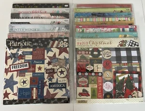 The Paper Studio 12 x 12 Paper Kit Multiple Available-You Choose - Picture 1 of 48