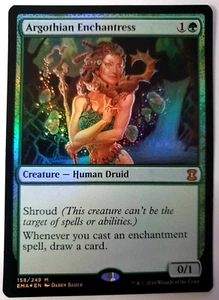 MTG: Eternal Masters - Argothian Enchantress - FOIL Mythic - #158 VLP - Picture 1 of 1