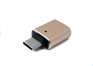 USB 3.1 Adapter Type C Male to 3.0 Female Cable in Pink Metallic - Picture 1 of 4