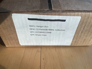 2022 Parkside NWSL Sealed Case of 50 Hanger Packs - Under MSRP - Picture 1 of 4