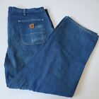 Carhartt B13 DST Original Dungaree Fit Blue Jeans - Carpenter Work - Size 44x32