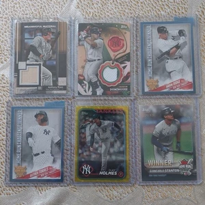 Lot of 210 New York Yankees cards. 2 game Used, 4 #'d, Rookies, inserts, + - Picture 1 of 14