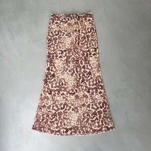 Anthropologie Tilda Velvet Maxi Bias Skirt. Brown/Beige Animal Print. Medium. - Picture 1 of 5