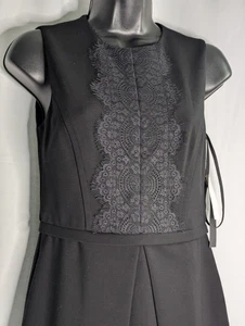 Cynthia Steffe Sleeveless Dress Fit & Flare Rich Black Style 83459016 - Picture 1 of 14