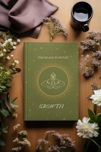 Self Growth Journal - Spiritual Growth, Manifestation, Healing, Anxiety, Mindset - Picture 1 of 6