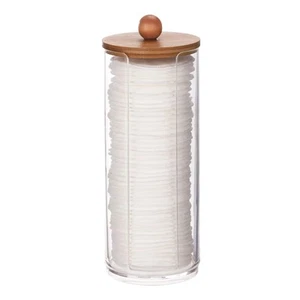 Cotton Pads Holder Makeup Removers Organizer Bathroom Storage Cotton Rounds, ... - Picture 1 of 7
