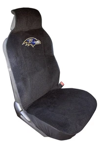Cubierta de asiento de auto bordada NFL Baltimore Ravens por Fremont Die - Imagen 1 de 7