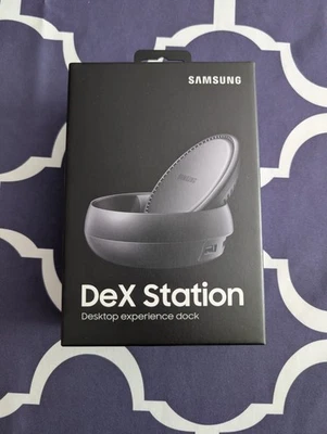 Estación base de carga inalámbrica Qi para escritorio Samsung DeX EE-MG950 Foto 1 de 2