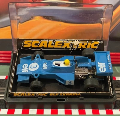 Scalextric C121 - Vintage Elf Tyrrell 007 - BOXED - image 1 of 4