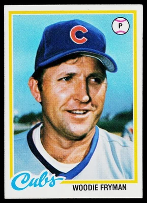 1978 Topps SET-BREAK #585 Woodie Fryman EX or Better, (HUCK'S) - Image 1 of 2