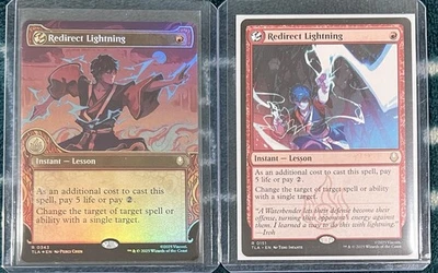 Redirect Lightning Showcase Foil 0343 & Non Foil 0151 Magic (MTG) Avatar: TLA - Image 1 of 2