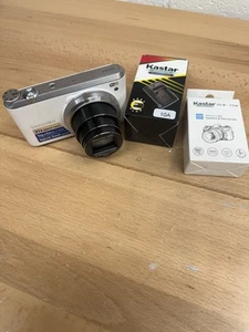 Samsung WB350F 16.3 MP 21x Zoom WiFi Digital Camera White - Picture 1 of 9