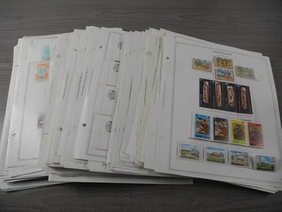 PACÍFICO BRITÁNICO, Excelente colección de estampillas en su mayoría como nuevas con bisagras/montadas en Minkus Foto 1 de 4