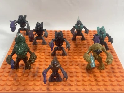 Halo Mega Bloks Construx Covenant Storm Grunt Special Ops Mini Figure Lot Teal - Image 1 of 4