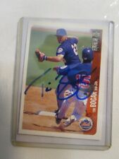 SIGNED AUTOGRAPHED 1996 #619 Tim Bogar Collector's Choice New York Mets
