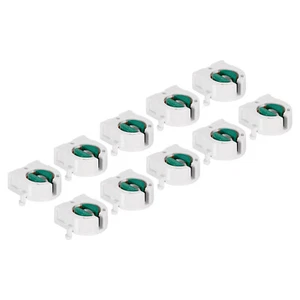 10 Packungen T8 Lampenfassung nicht geschirmt Lampenfassung G13 Basis Ersatz - Bild 1 von 4