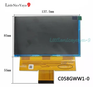Do 5,8" 1280x800 CL720D CL760 C058GWW1-0 Projektor Wyświetlacz LCD Panel ekranu - Zdjęcie 1 z 2