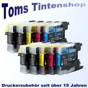 10 XL Patronen kompatibel für Brother MFC-J5910DW MFC-J6910DW LC 1240 1280XL - Bild 1 von 3