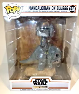 Funko POP Deluxe The Mandalorian en Blurrg #358 - Imagen 1 de 7