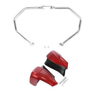 Engine Highway Bar Lower Vented Fairings Fit For Indian Chieftain 2014-2024 - Picture 1 of 12