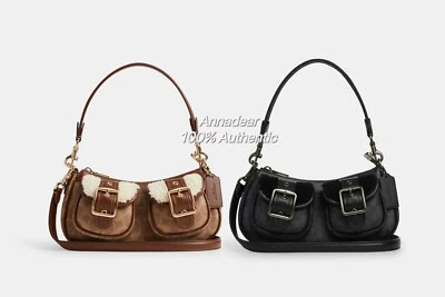 Bolso Baguette Coach CY658 Ashton en Lona Signature Nuevo con Etiquetas Foto 1 de 4
