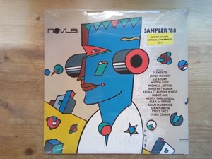 Novus Sampler' 88 SEALED Old Shop Stock Vinyl LP Record Album 3039-1-N - Picture 1 of 2
