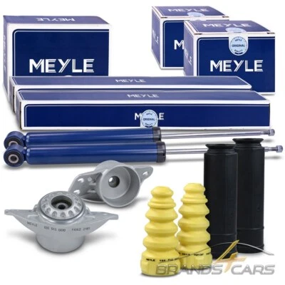 MEYLE 2x STOßDÄMPFER +DOMLAGER +SERVICE-KIT HINTEN FÜR VW PASSAT SHARAN TOURAN - Bild 1 von 4
