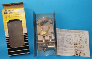 Vintage Ilco Unican Security Door Lock Jimmy Proof - Picture 1 of 16
