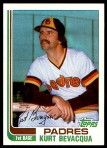1982 Topps Traded Kurt Bevacqua San Diego Padres #6T