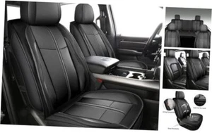 Car Seat Covers Full Set, Dodge Ram Pleather Car Seat Covers Compatible with - Picture 1 of 7