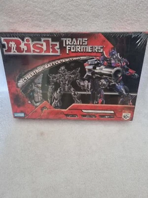 PARKER Brothers TRANSFORMERS RISK Cybertron War EDITION New Sealed  - Image 1 of 4