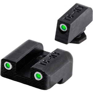 TruGlo Tritium Glow in the Dark Glock Pistol Handgun Sight Set, Glock 42 and 43 - Picture 1 of 10