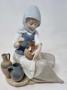 LLADRO FRAU MALTÖPFE #5079 - Bild 1 von 12