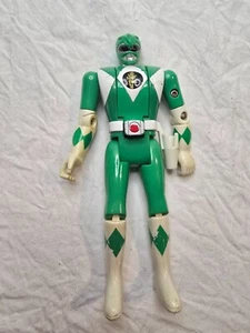 Bandai 1993 Mighty Morphin Power Rangers Green Flip Head Action Figure 5.5 inch! - Picture 1 of 8