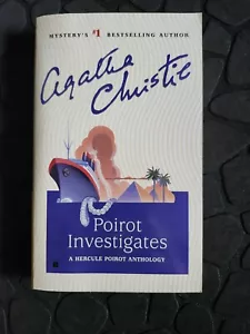 Poirot Investigates by Agatha Christie - Berkley - Near New - Foto 1 di 3