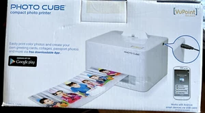 VUPOINT PHOTOCUBE COMPACT PHOTO PRINTER - Picture 1 of 6