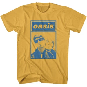 Oasis Band Boxed Brothers Photo Men's T Shirt Rock Music Merch - Picture 1 of 5